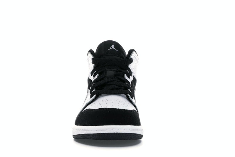 Jordan 1 Mid White Black (PS)