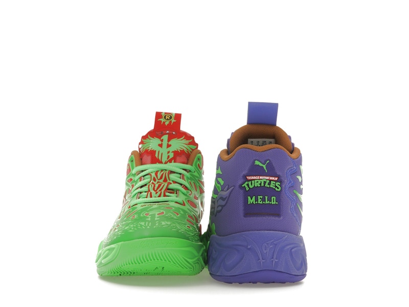 Puma LaMelo Ball MB.04 Teenage Mutant Ninja Turtles Raphael and Donatello (GS)