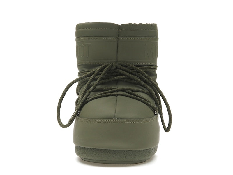 Moon Boot Icon Rubber Low Boot Khaki