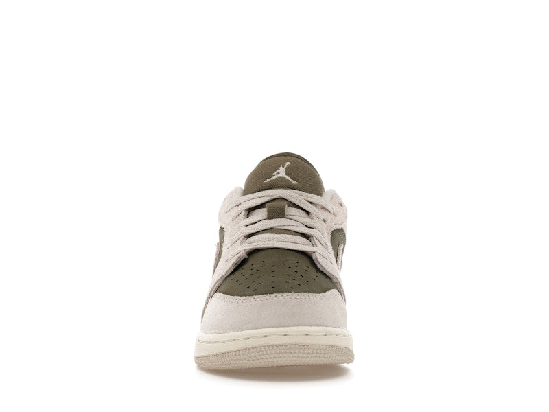 Jordan 1 Low SE Medium Olive Sail (GS)