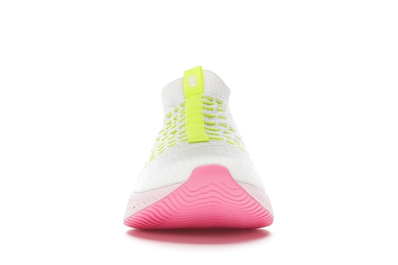 Nike React Phantom Run Flyknit 2 White Volt Pink Glow (Women's)
