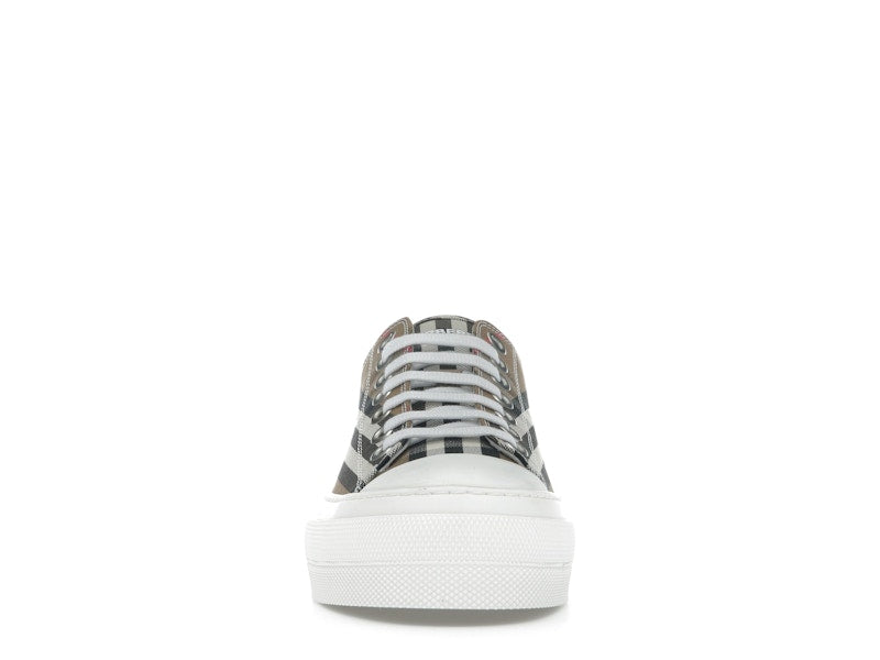Burberry Low Top House Check Sneaker Taupe Brown (Women's)