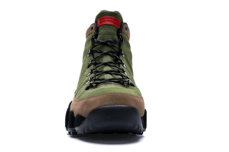 Jordan 9 Retro Boot NRG Military Brown Legion Green