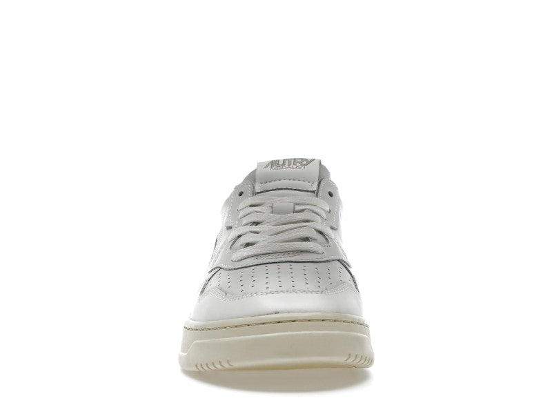Autry Medalist Leather Low White