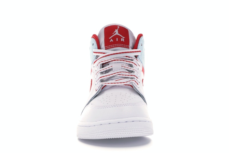 Jordan 1 Mid White Topaz Mist (GS)