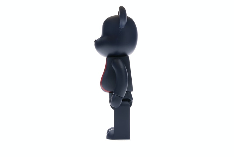 Bearbrick Medicom Herschel Peacoat 100% & 400% Set Navy