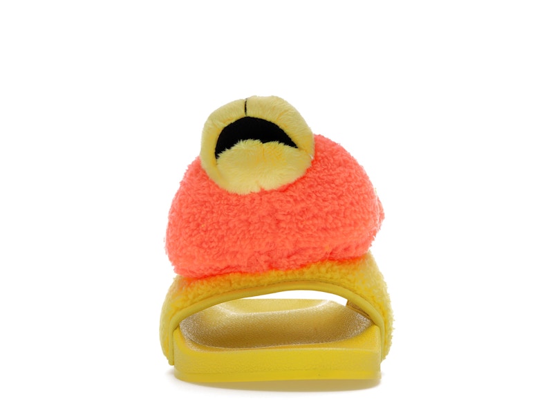 adidas JS Adilette Jeremy Scott Teddy Yellow