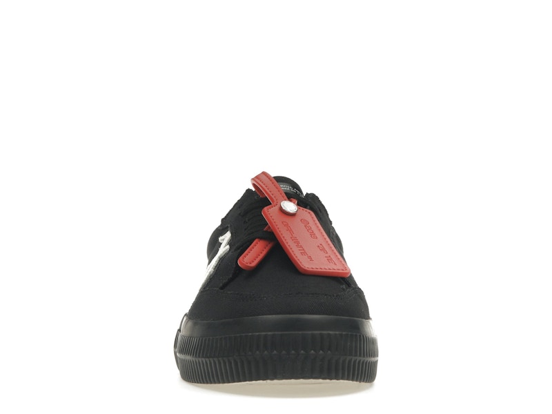 OFF-WHITE Vulcanized Low Canvas Black White