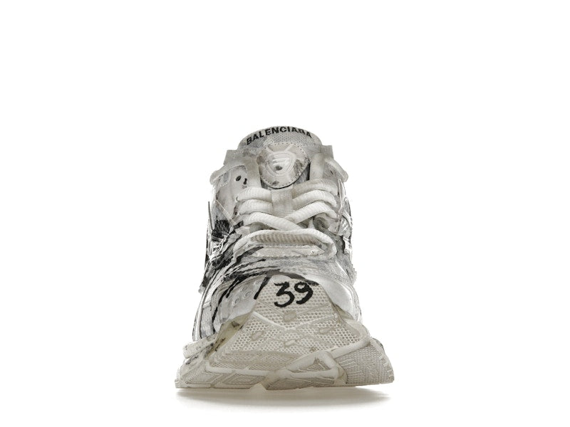 Balenciaga Runner Graffiti White