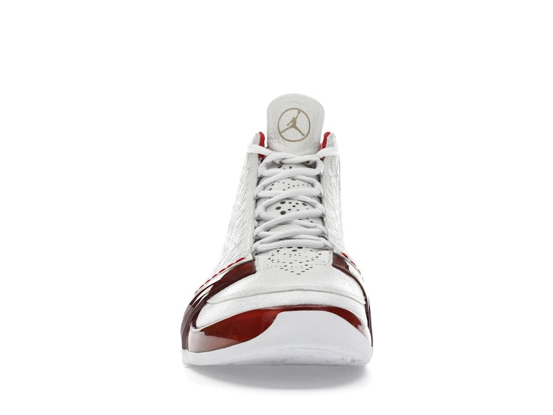 Jordan 23 White Varsity Red