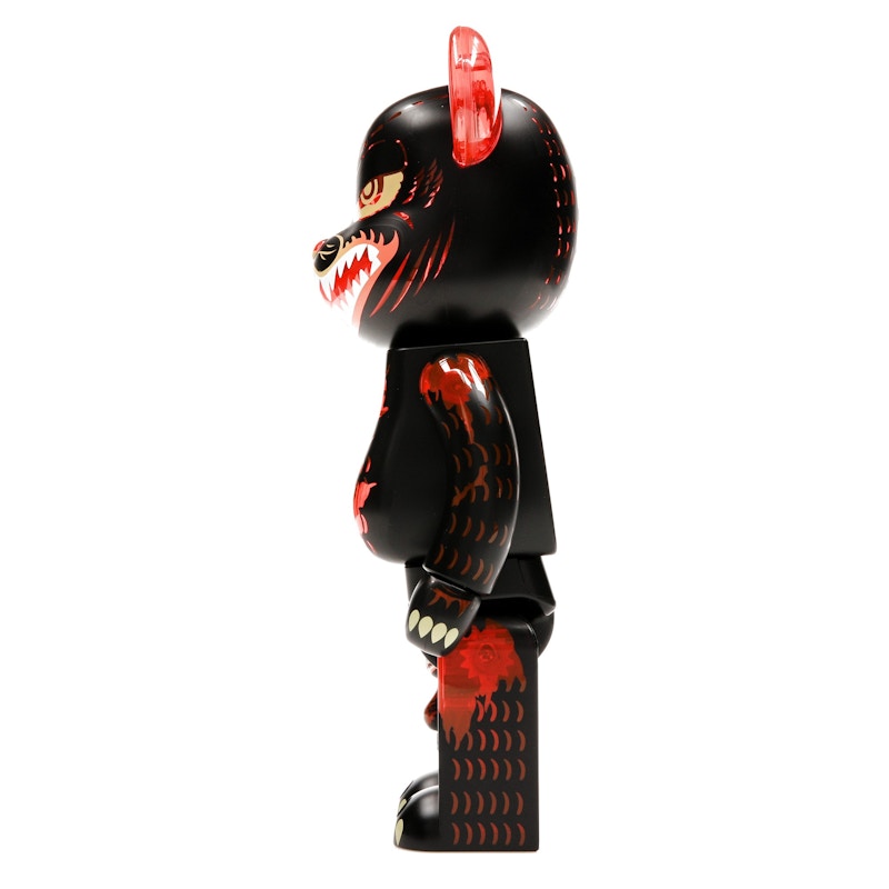 Bearbrick Godzilla VS Destoroyah version Godzilla (Meltdown) 100% & 400% Set Clear Orange Ver.