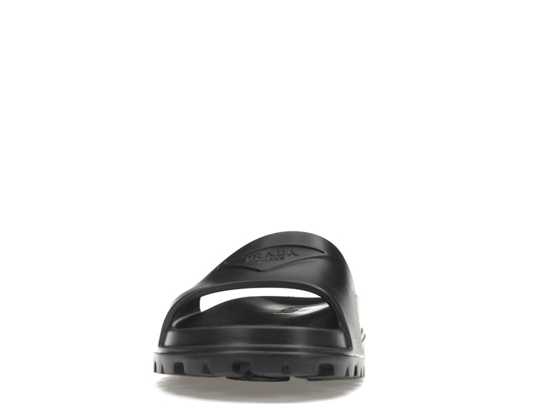 Prada Rubber Slides Black (Men's)