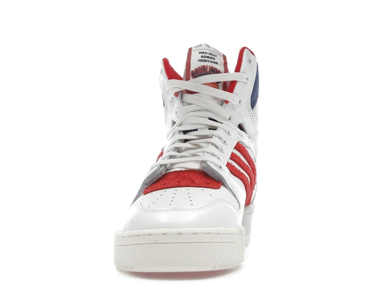 adidas Conductor Hi White Scarlet Python