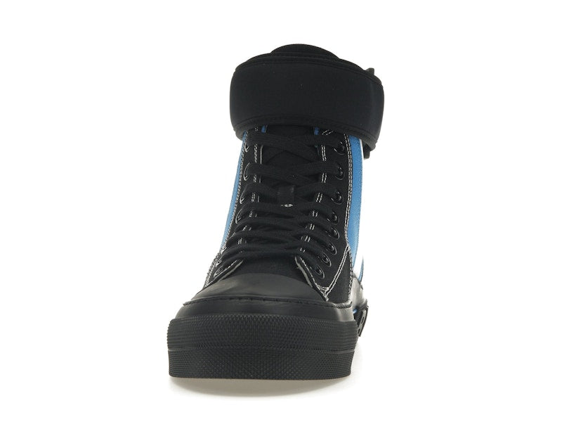 Burberry Sub High-Top Laced-Up Trainer Black Blue White