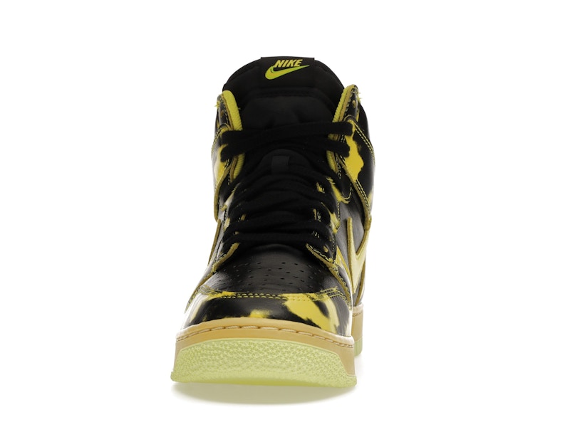 Nike Dunk High 1985 SP Yellow Acid Wash