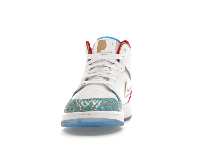 Jordan 1 Mid Sneaker School NC to Chicago (GS)