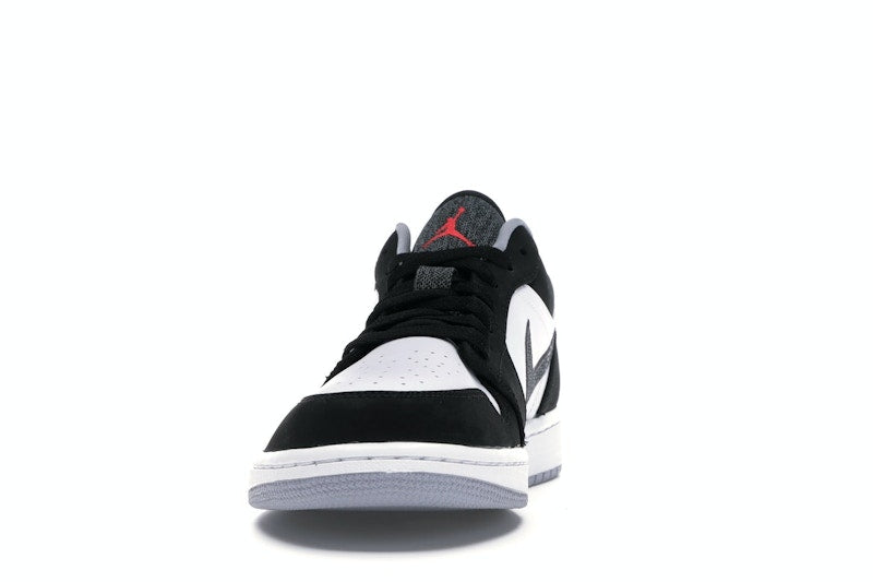 Jordan 1 Low Black White Wolf Grey Infrared 23