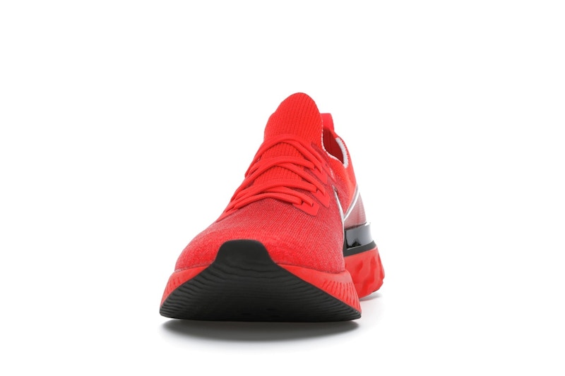 Nike React Infinity Run Flyknit Bright Crimson Black