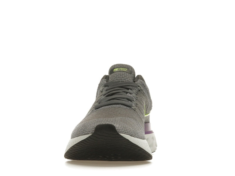 Nike React Infinity Run Flyknit 2 Grey Volt Wild Berry