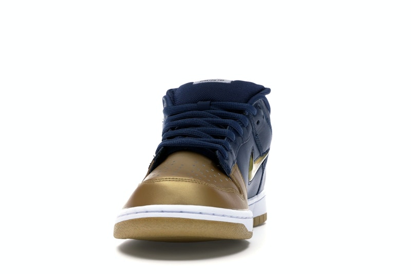 Nike SB Dunk Low Supreme Jewel Swoosh Gold