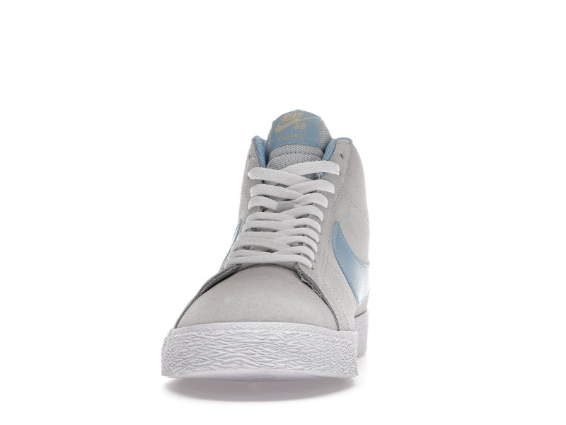Nike SB Blazer Mid Soft Grey Baby Blue