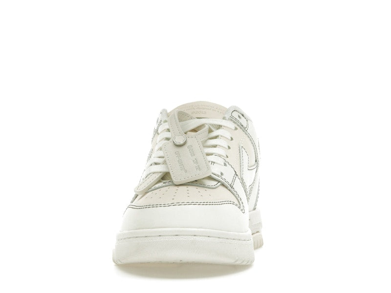 OFF-WHITE Out Of Office OOO Low Tops Cream White
