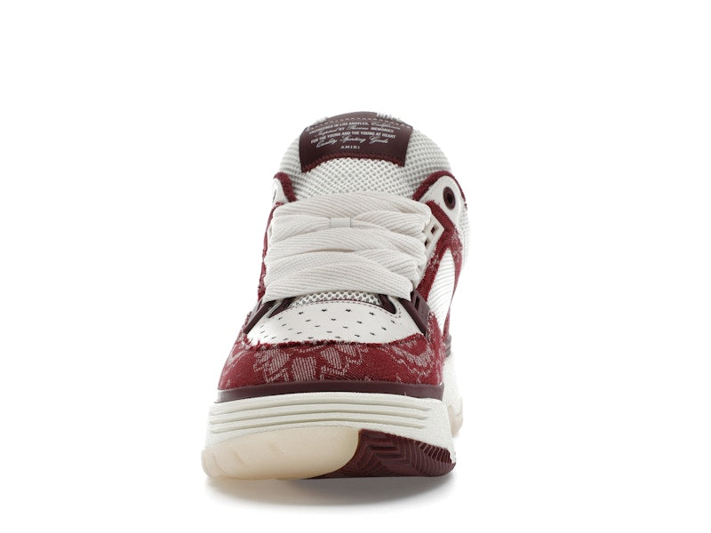 AMIRI MA-1 Bandana Denim Burgundy