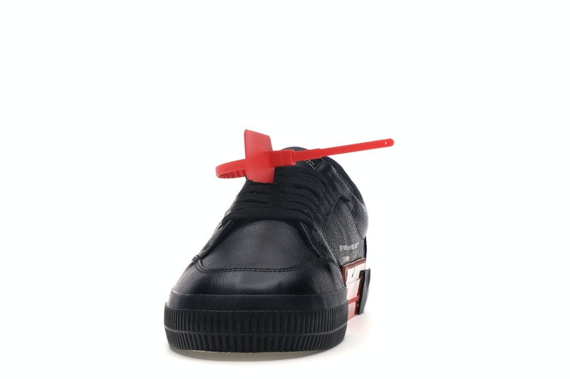 OFF-WHITE Vulc Low Black Leather FW19