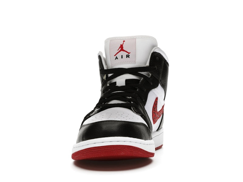 Jordan 1 Phat White Red Black (Elephant Print)