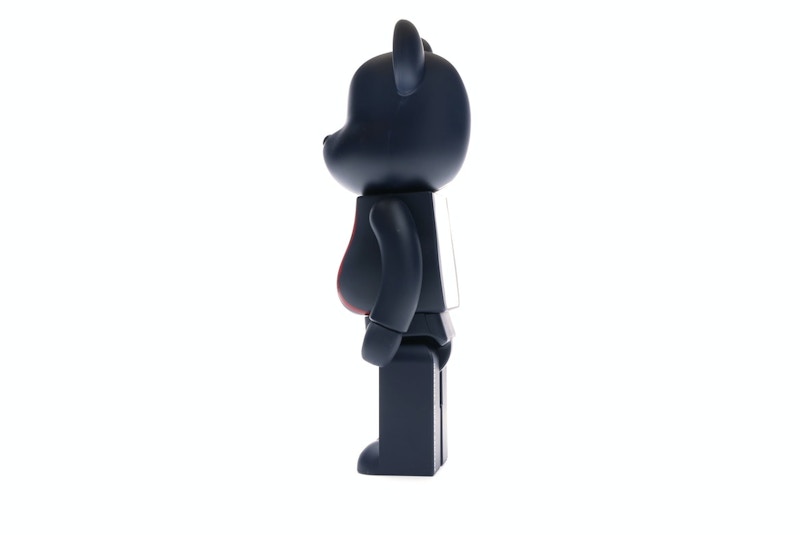 Bearbrick Medicom Herschel Peacoat 100% & 400% Set Navy