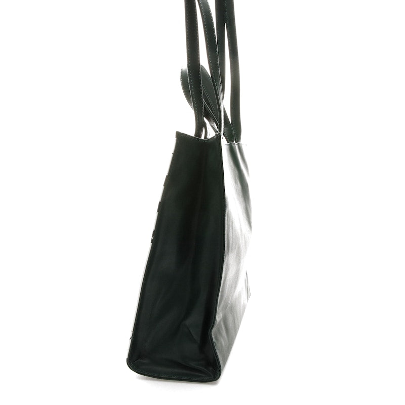 Telfar Flag Bag Medium Green/White