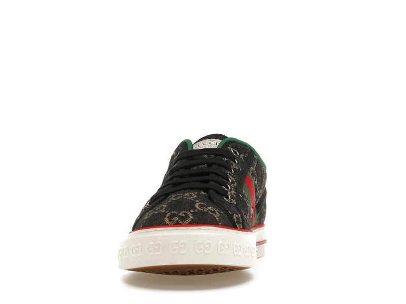 Gucci Tennis 1977 GG Logo Black Multi