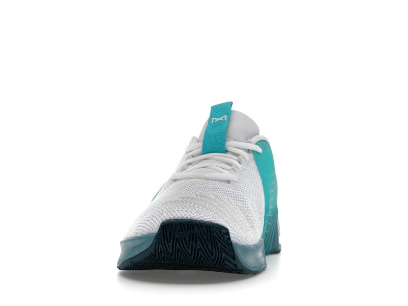 Nike Metcon 9 White Smokey Blue Midnight Turquoise Dusty Cactus