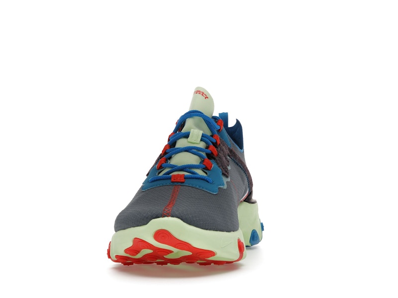 Nike React Element 55 Volt Dark Grey Photo Blue