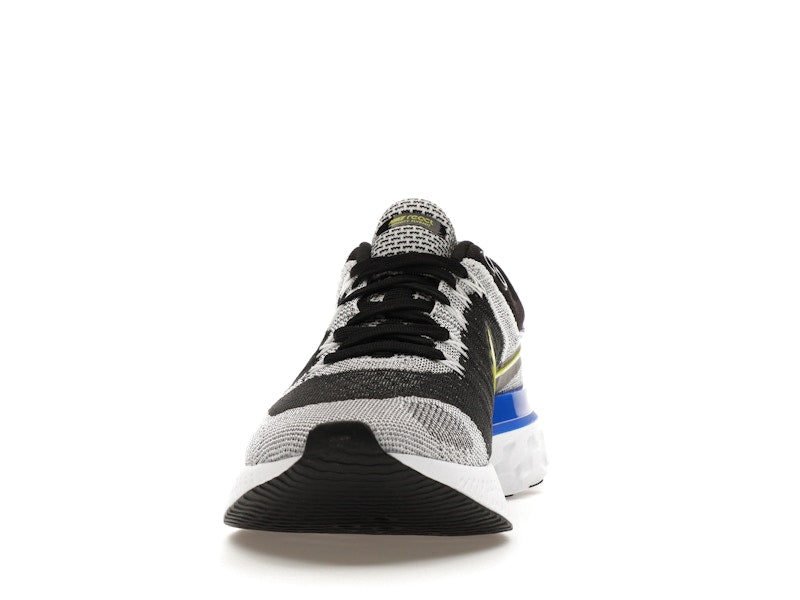 Nike React Infinity Run Flyknit 2 Black White Racer Blue Cyber
