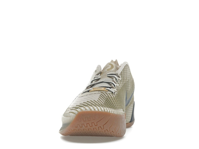 Nike Court Vapor 11 HC Premium Sanddrift Thunder Blue Gum Medium Brown Metallic Gold