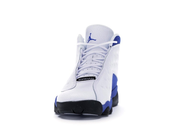 Jordan 13 Retro White Hyper Royal Black (GS)