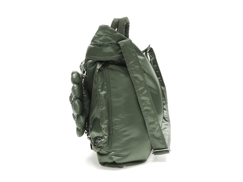 Takashi Murakami x PORTER 2Way Helmet Bag Sage Green