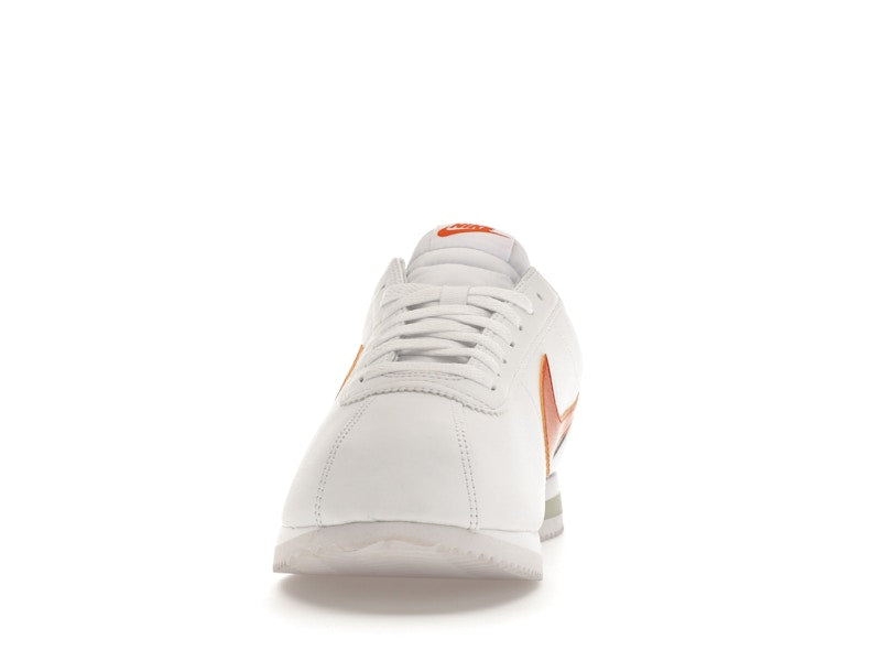 Nike Cortez White Campfire Orange