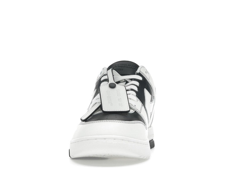 OFF-WHITE Out Of Office OOO Low Tops Black White