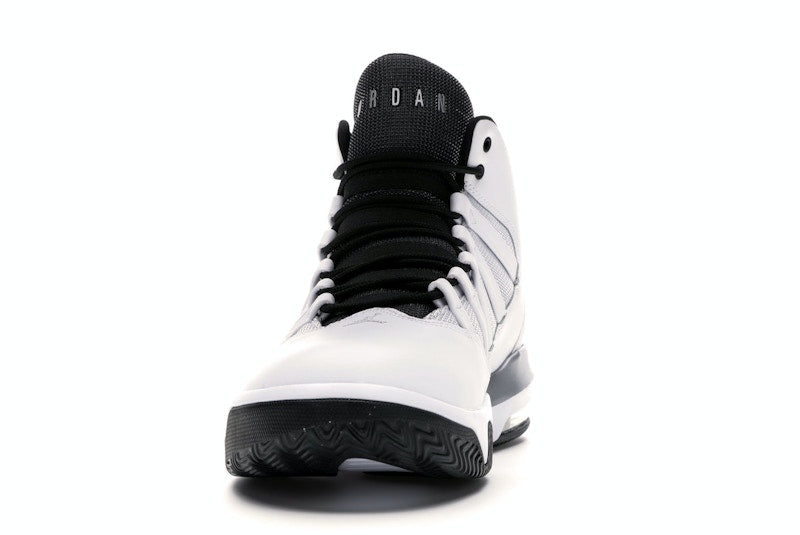 Jordan Max Aura White Metallic Silver Black
