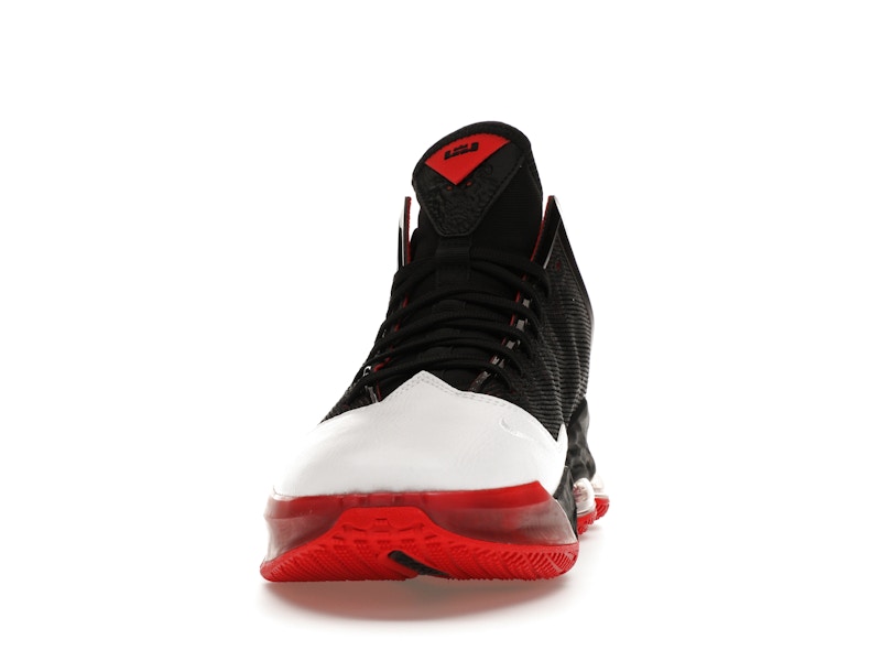 Nike LeBron 19 Low Black White University Red