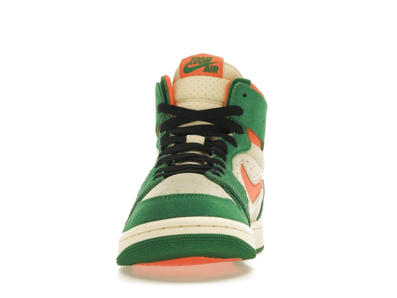 Jordan 1 High Zoom Air CMFT 2 Pine Green Orange Blaze (Women's)