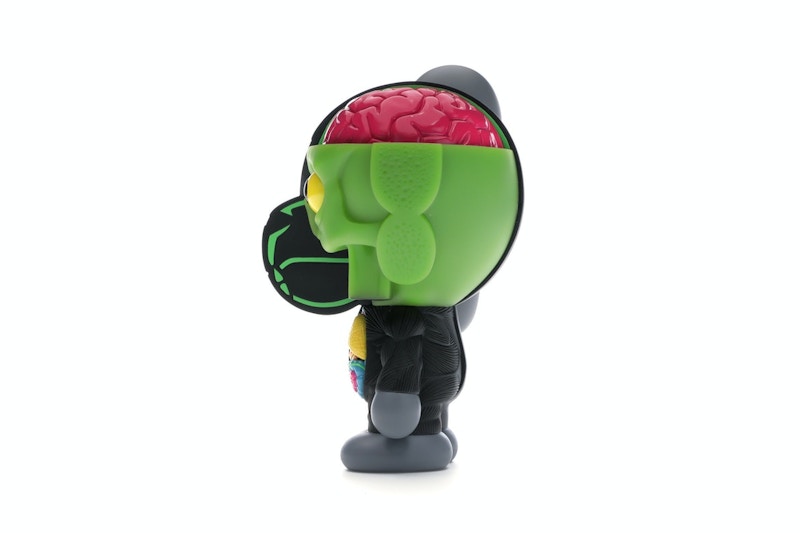 KAWS Bape Dissected Baby Milo Vinyl Figure Black