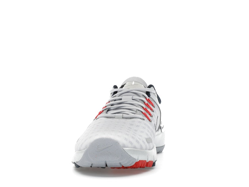 Nike Free Golf Pure Platinum Light Crimson Wolf Grey Armory Navy