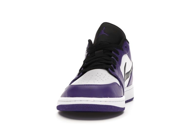 Jordan 1 Low Court Purple White