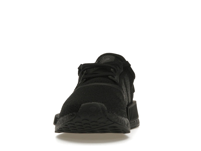 adidas NMD R1 Triple Black Gold Metallic (Women's)