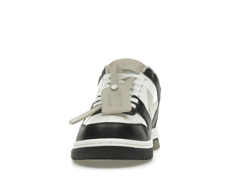 OFF-WHITE Out Of Office OOO Low Tops Black Beige