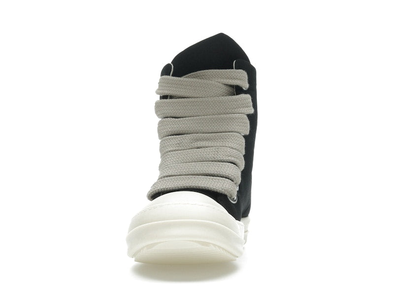 Rick Owens DRKSHDW Hollywood Jumbo Lace Puffer High Top Black Milk