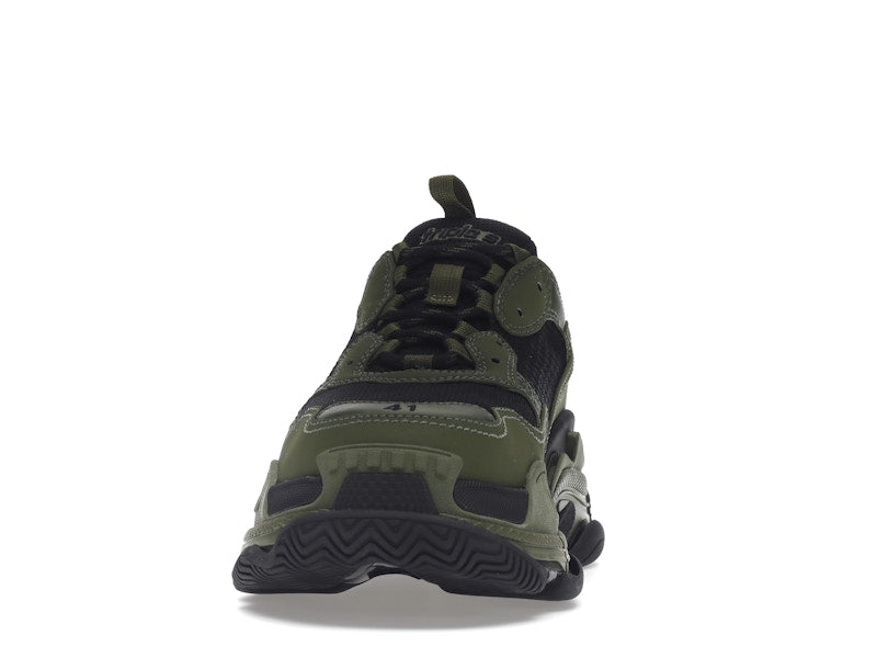 Balenciaga Triple S Dark Green Black
